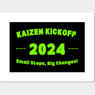 KAIZEN Kickoff 2024. Posters and Art